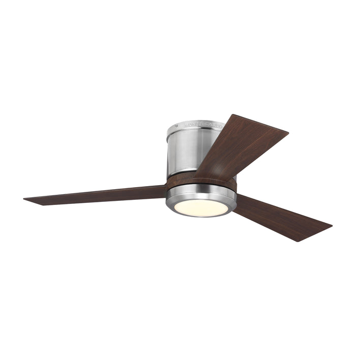 Generation Lighting 3CLYR42BSD-V1 42" Ceiling Fan, Brushed Steel