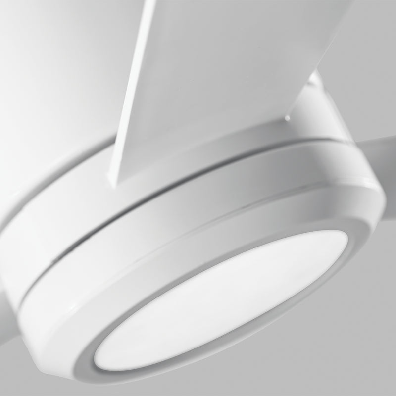 Generation Lighting 3CLYR42RZWD-V1 42" Ceiling Fan, Matte White