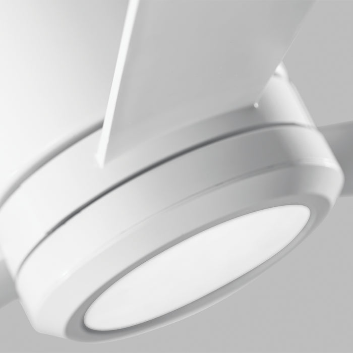 Generation Lighting 3CLYR42RZWD-V1 42" Ceiling Fan, Matte White