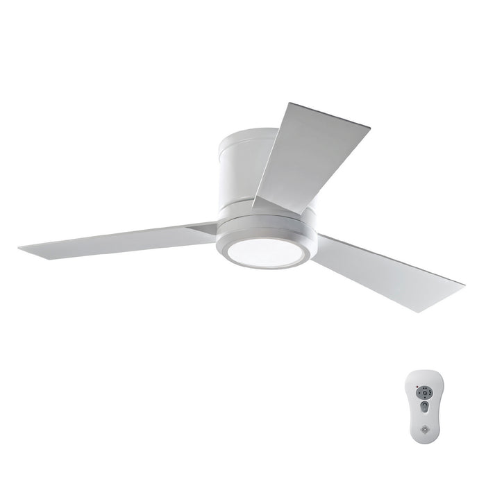 Generation Lighting 3CLYR42RZWD-V1 42" Ceiling Fan, Matte White