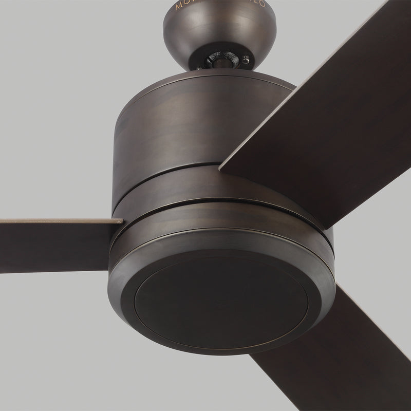 Generation Lighting 3VNMR56RBD-V1 56" Ceiling Fan, Roman Bronze