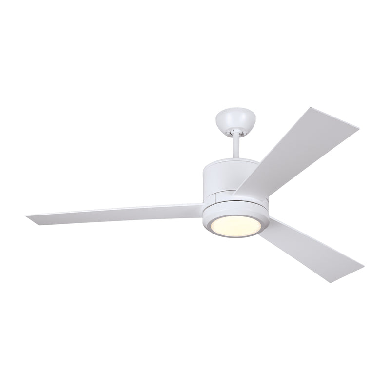 Generation Lighting 3VNR52RZWD-V1 52" Ceiling Fan, Matte White