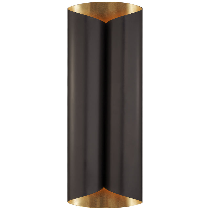 Visual Comfort Signature ARN 2037BZ/G Four Light Wall Sconce, Bronze and Gild