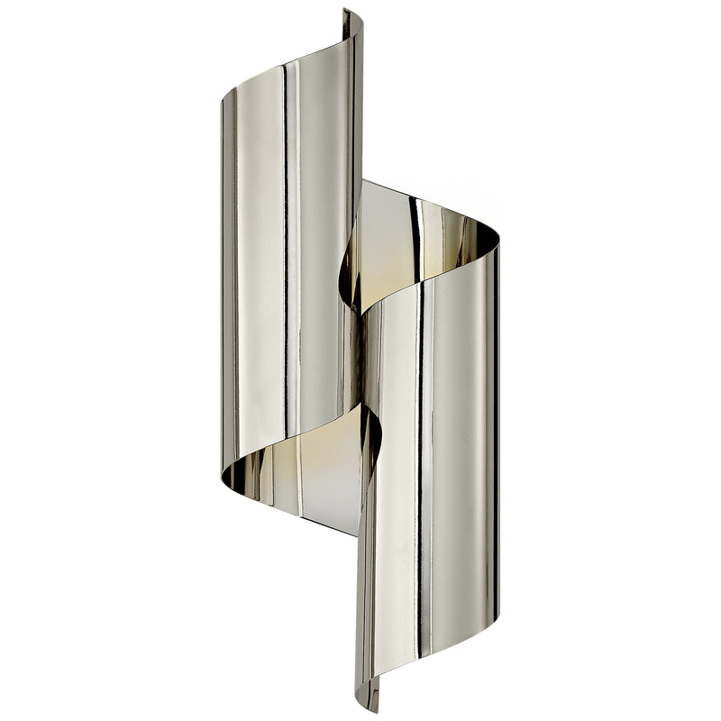 Visual Comfort Signature ARN 2065PN Two Light Wall Sconce, Polished Nickel