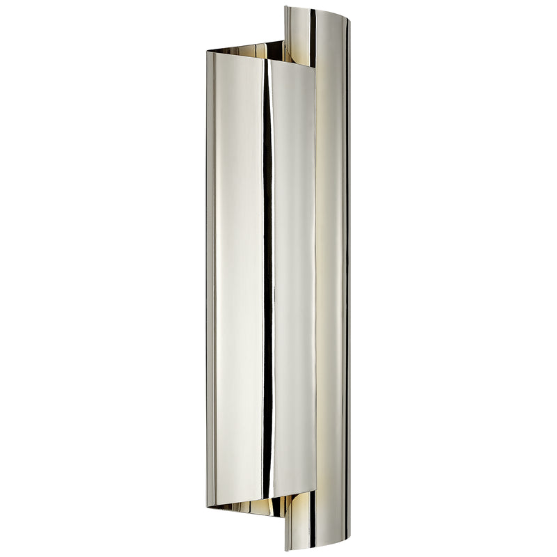 Visual Comfort Signature ARN 2066PN Three Light Wall Sconce, Polished Nickel