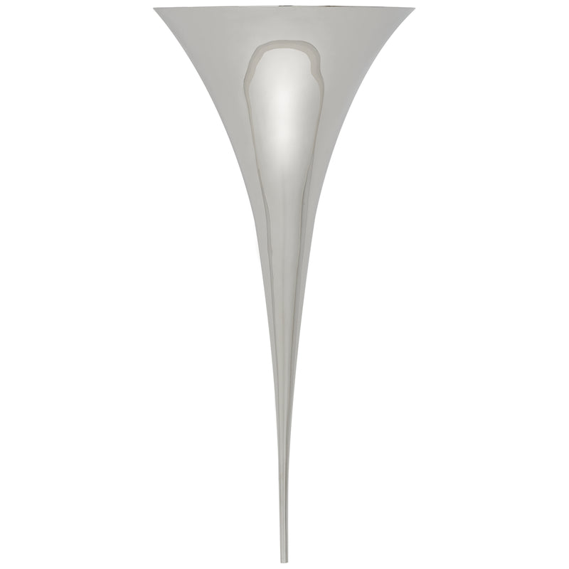 Visual Comfort Signature ARN 2260PN One Light Wall Sconce, Polished Nickel