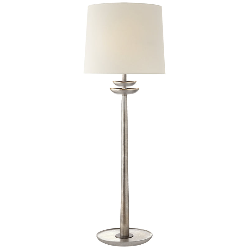 Visual Comfort Signature ARN 3301BSL-L One Light Buffet Lamp, Burnished Silver Leaf