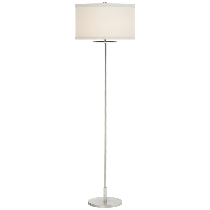 Visual Comfort Signature KS 1070BSL-L One Light Floor Lamp, Burnished Silver Leaf