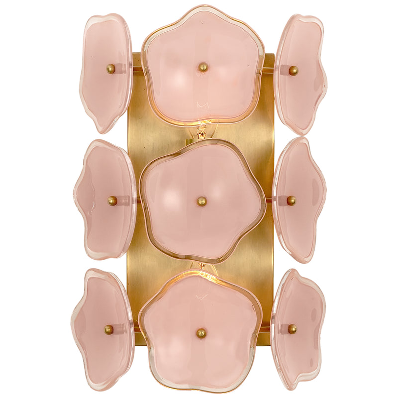 Visual Comfort Signature KS 2065SB-BLS Two Light Wall Sconce, Soft Brass