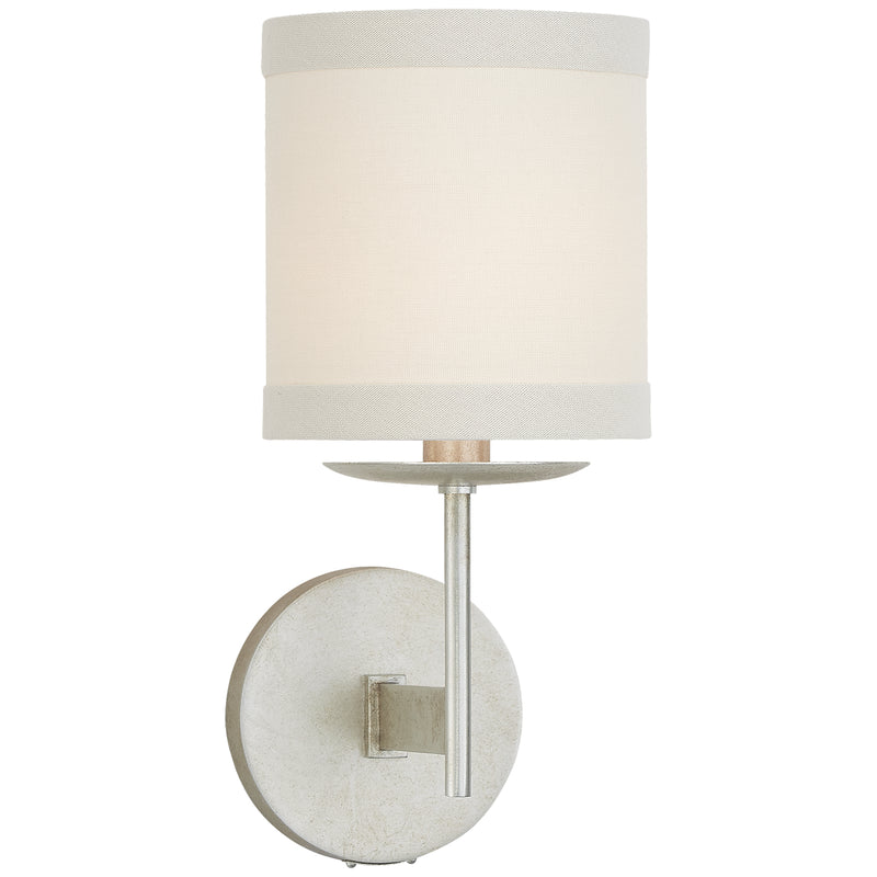 Visual Comfort Signature KS 2070BSL-L One Light Wall Sconce, Burnished Silver Leaf