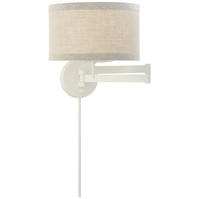 Visual Comfort Signature KS 2075LC-NL One Light Swing Arm Wall Sconce, Light Cream