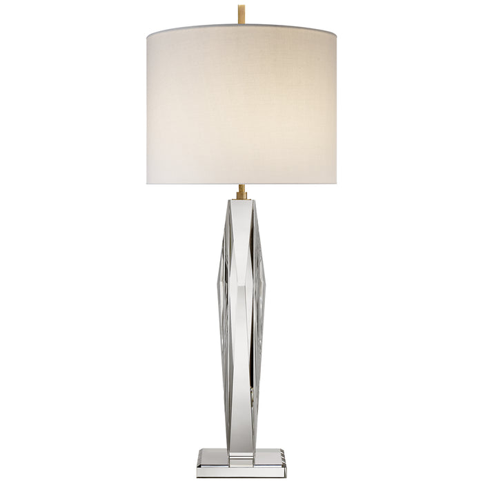 Visual Comfort Signature KS 3064CG-L One Light Table Lamp, Crystal