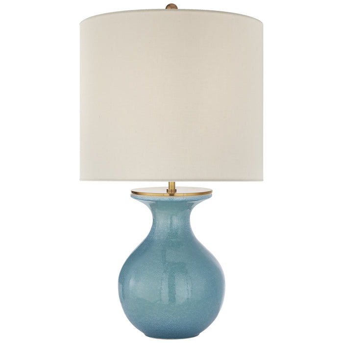 Visual Comfort Signature KS 3616STU-L One Light Desk Lamp, Sandy Turquoise