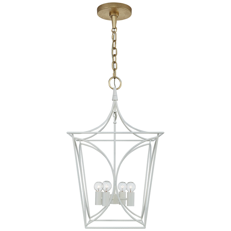 Visual Comfort Signature KS 5144LC/G Four Light Lantern, Light Cream