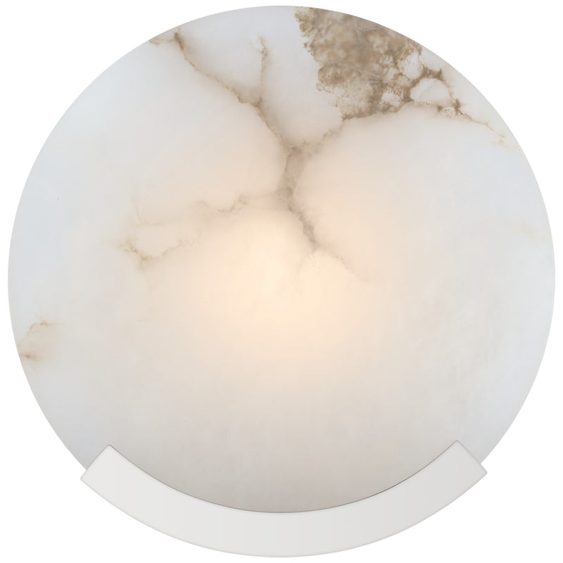 Visual Comfort Signature KW 2010PN-ALB LED Wall Sconce, Polished Nickel
