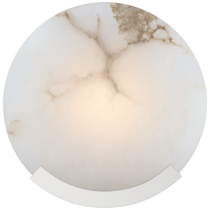 Visual Comfort Signature KW 2010PN-ALB LED Wall Sconce, Polished Nickel