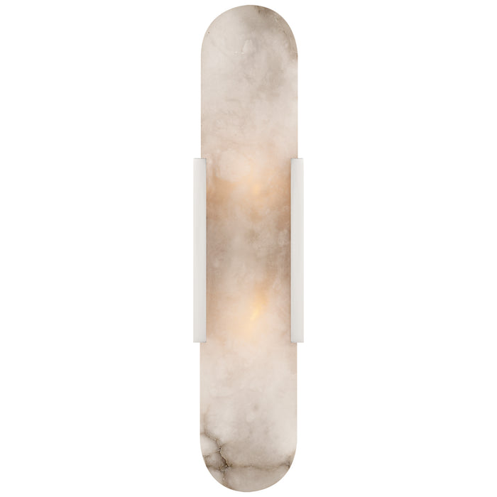 Visual Comfort Signature KW 2013PN-ALB LED Wall Sconce, Polished Nickel