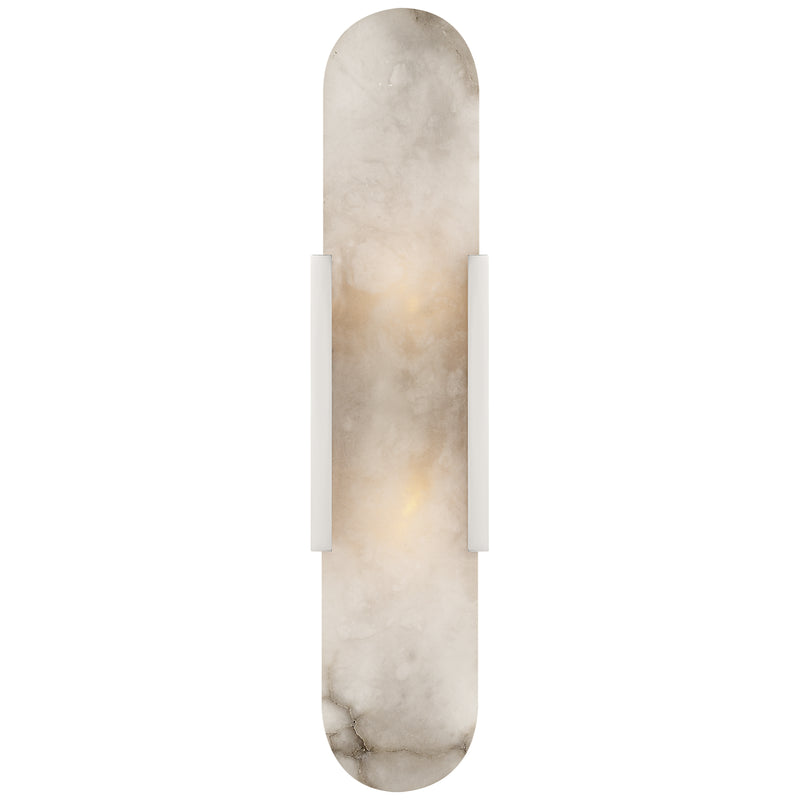Visual Comfort Signature KW 2013PN-ALB LED Wall Sconce, Polished Nickel