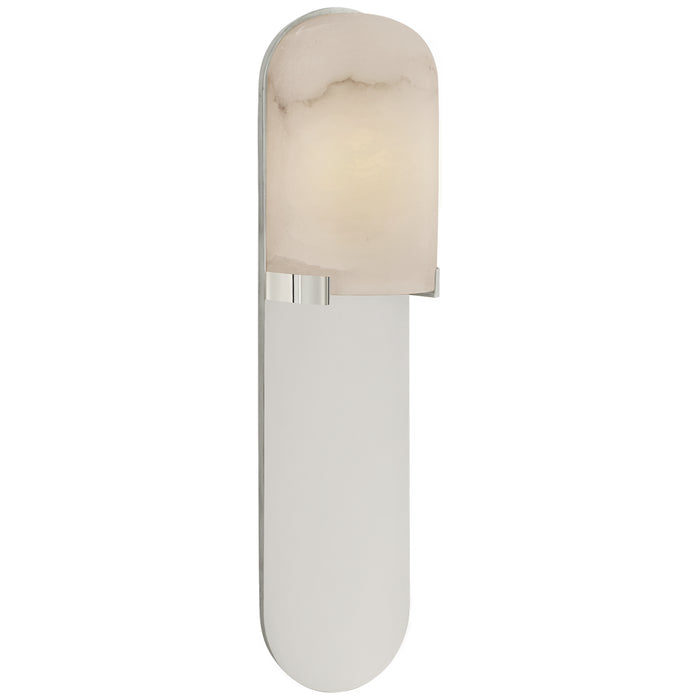 Visual Comfort Signature KW 2014PN-ALB LED Wall Sconce, Polished Nickel