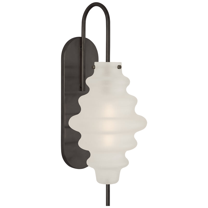 Visual Comfort Signature KW 2270BZ-VG One Light Wall Sconce, Bronze