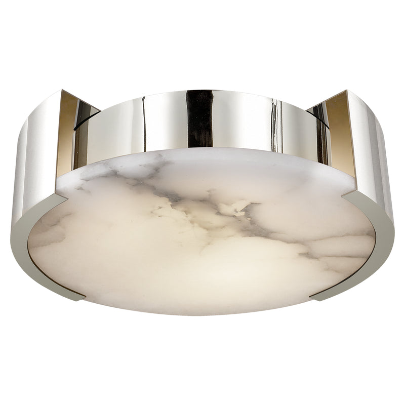 Visual Comfort Signature KW 4012PN LED Flush Mount, Polished Nickel