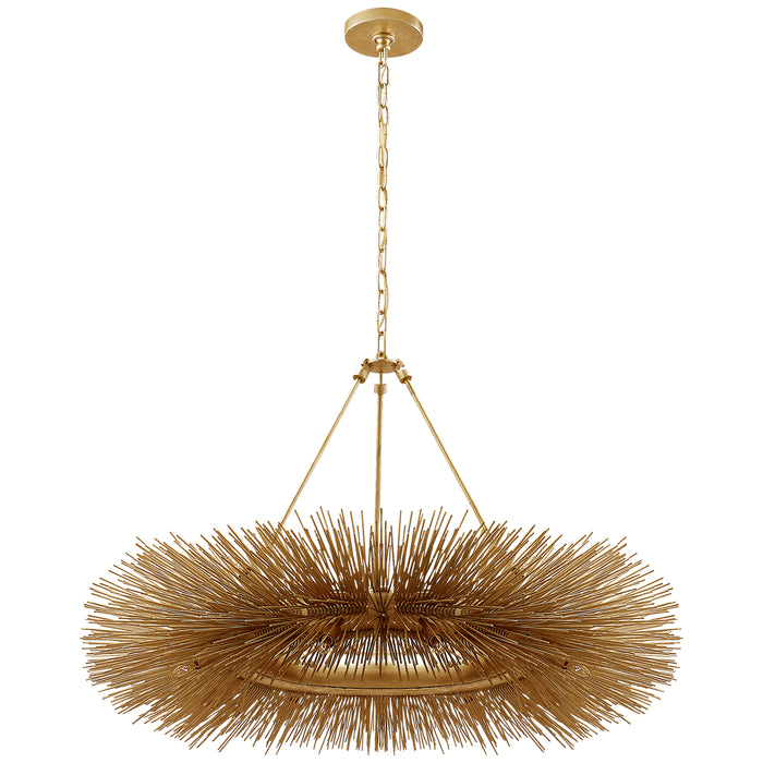 Visual Comfort Signature KW 5181G 16 Light Chandelier, Gild