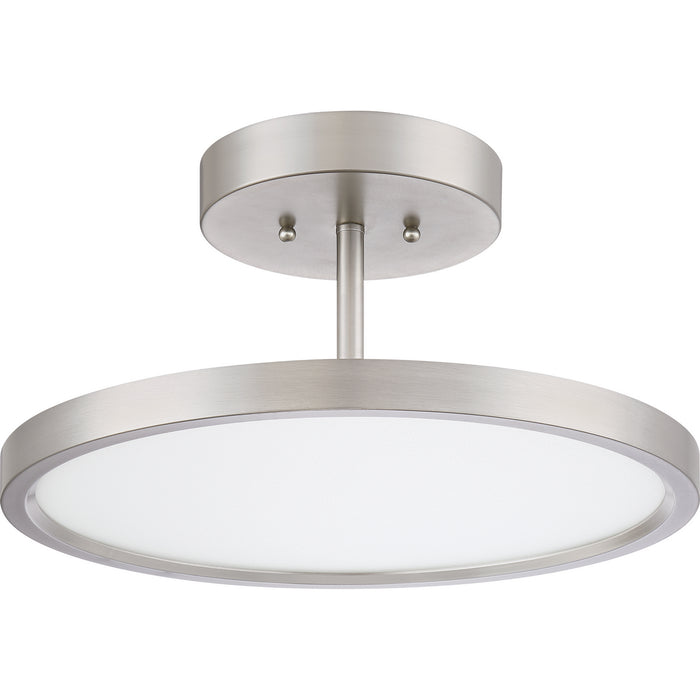Quoizel BLW1715BN LED Semi Flush Mount, Brushed Nickel