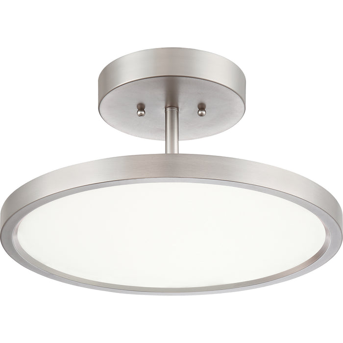 Quoizel BLW1715BN LED Semi Flush Mount, Brushed Nickel