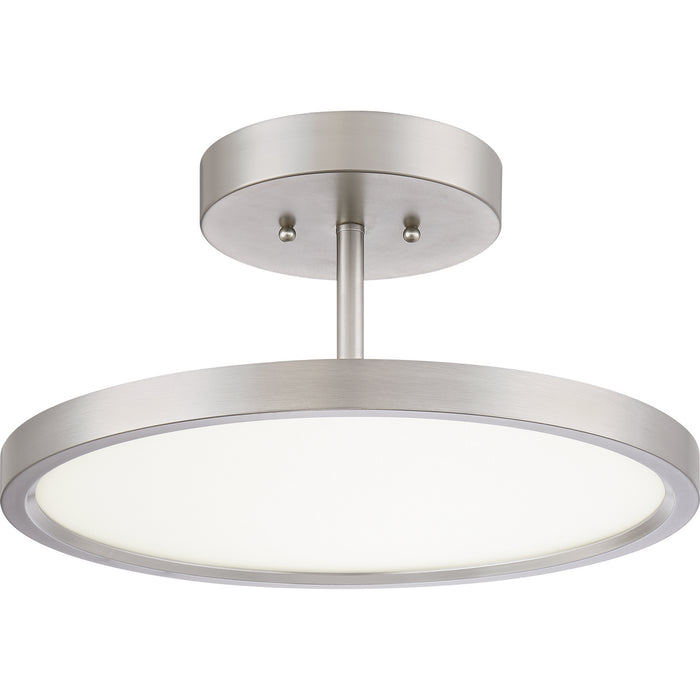 Quoizel BLW1715BN LED Semi Flush Mount, Brushed Nickel