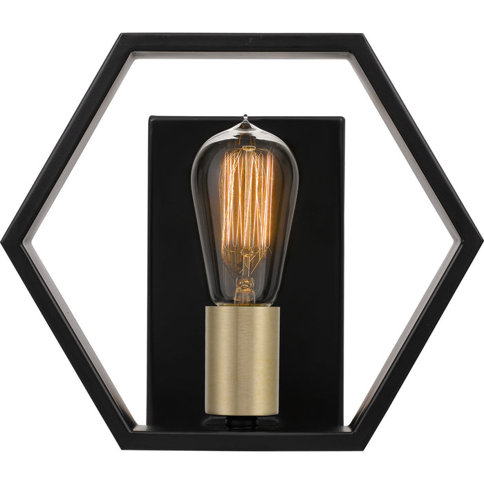 Quoizel BSK8701EK One Light Wall Sconce, Earth Black