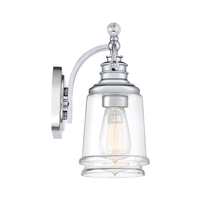 Quoizel GRT8602C Two Light Bath Fixture, Polished Chrome