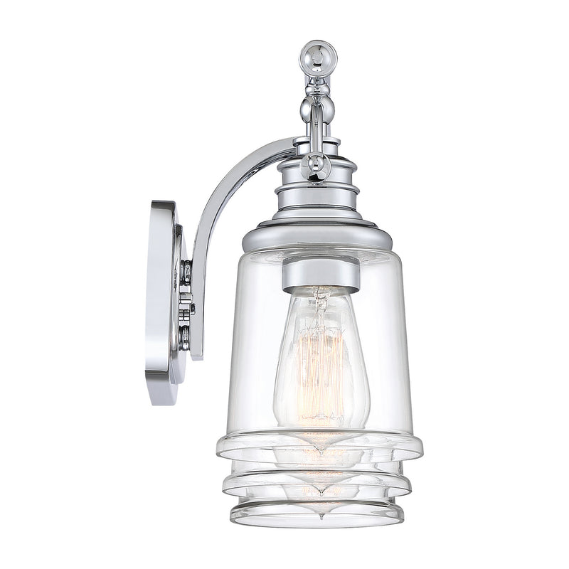 Quoizel GRT8603C Three Light Bath Fixture, Polished Chrome