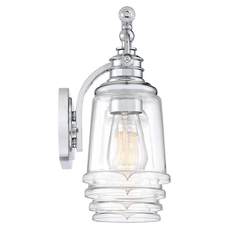 Quoizel GRT8604C Four Light Bath Fixture, Polished Chrome