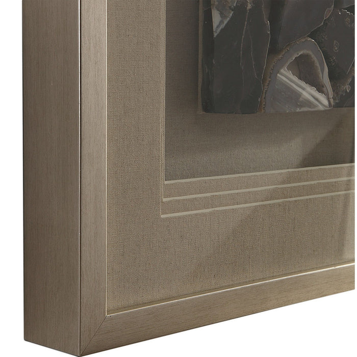 Uttermost 04162 Box, Brushed Silver