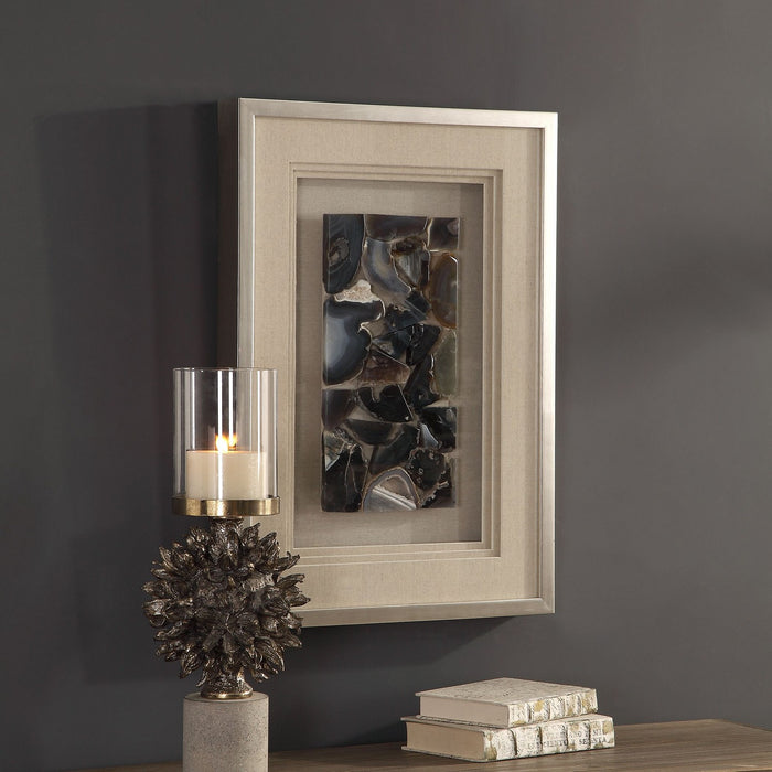 Uttermost 04162 Box, Brushed Silver