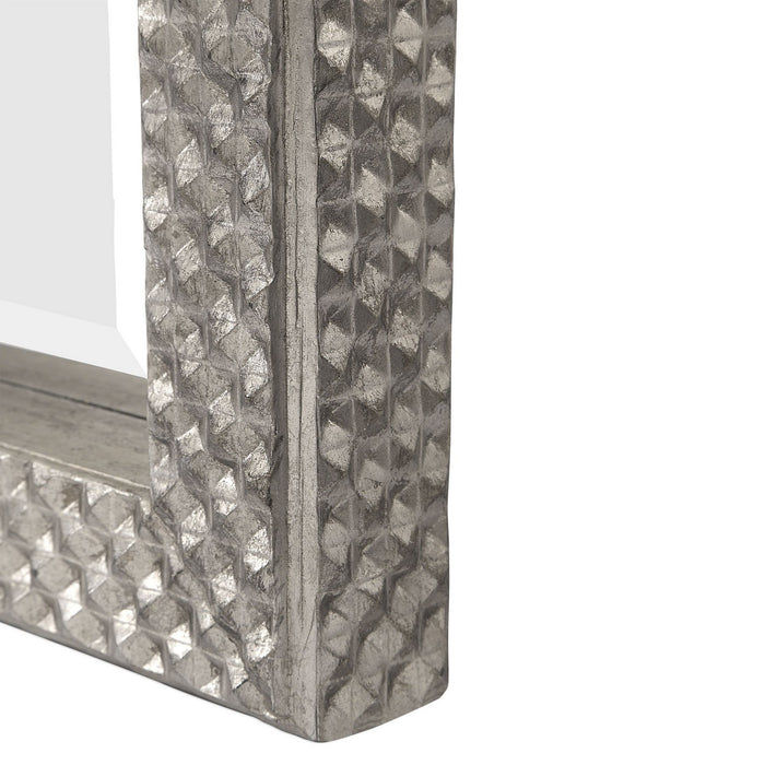 Uttermost 09406 Mirror, Antiqued Metallic Silver