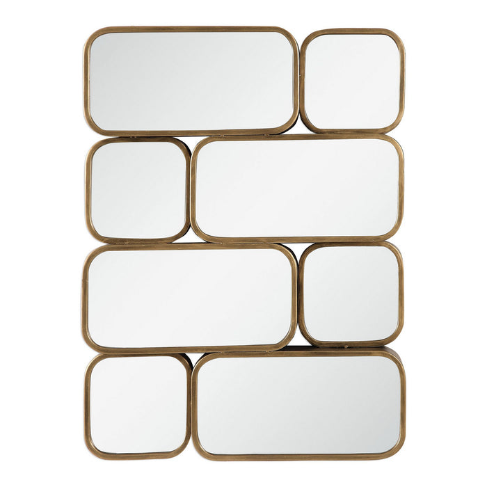 Uttermost 09437 Mirror, Antiqued Gold