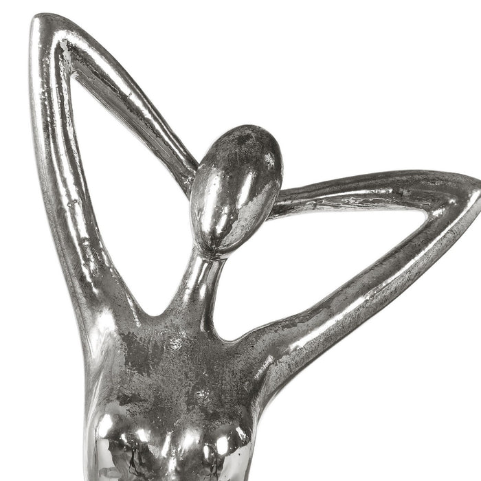 Uttermost 18581 Sculpture, Set/2, Silver