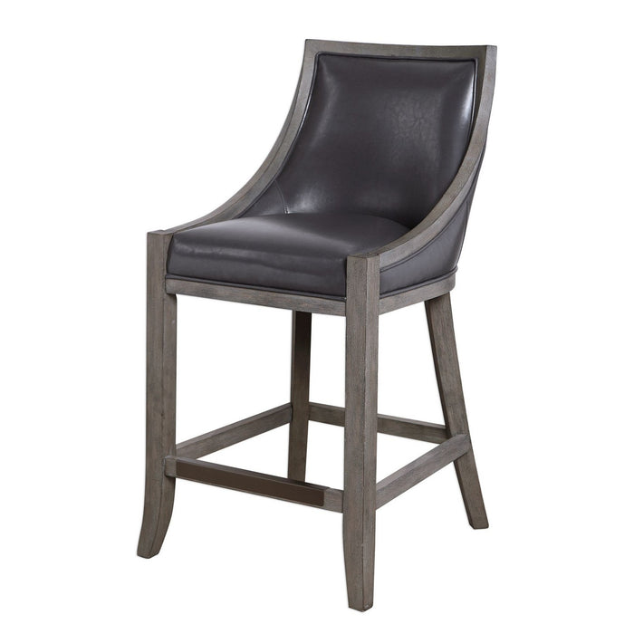 Uttermost 23465 Counter Stool, Gray