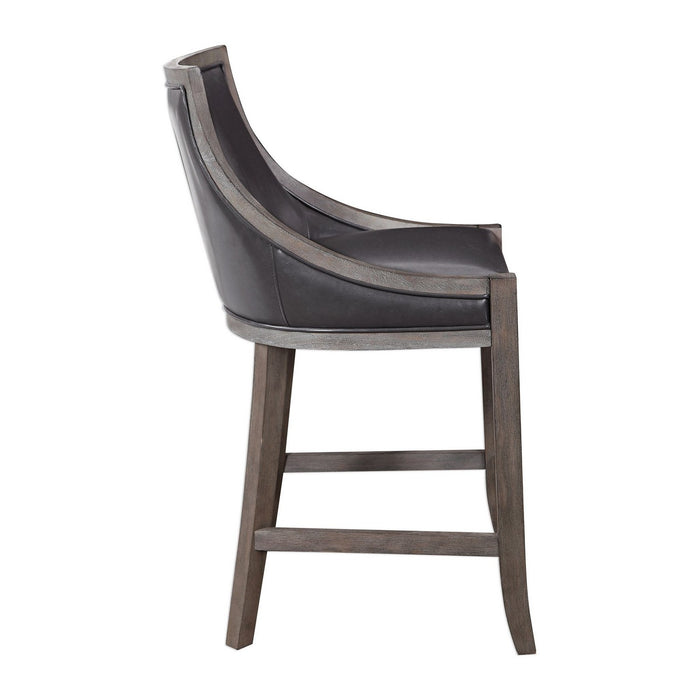Uttermost 23465 Counter Stool, Gray