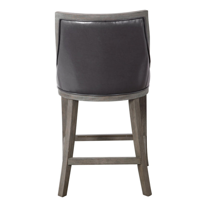 Uttermost 23465 Counter Stool, Gray