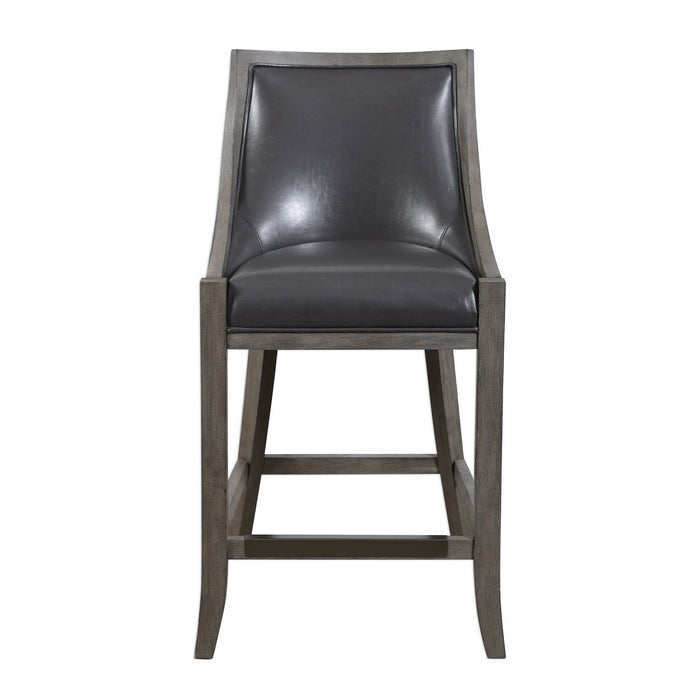 Uttermost 23465 Counter Stool, Gray