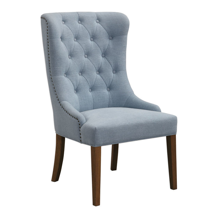 Uttermost 23473 Chair, Antique Bronze