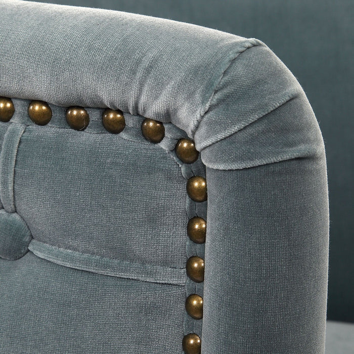 Uttermost 23480 Accent Chair, Antique Brass