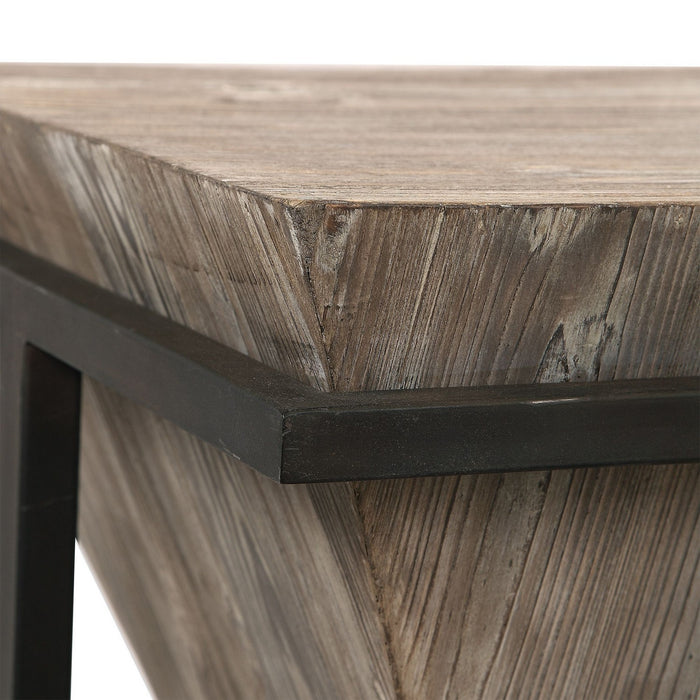 Uttermost 24864 Accent Table, Aged Black