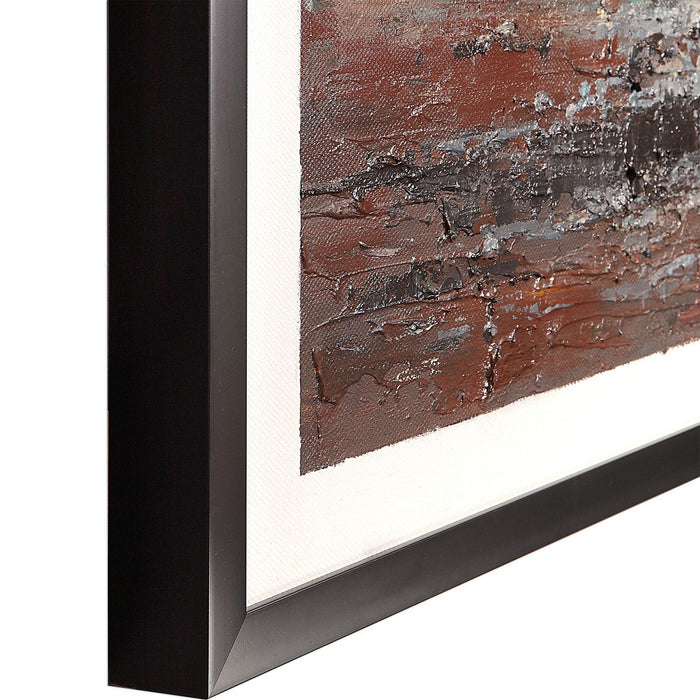 Uttermost 41918 Wall Art, Black Satin