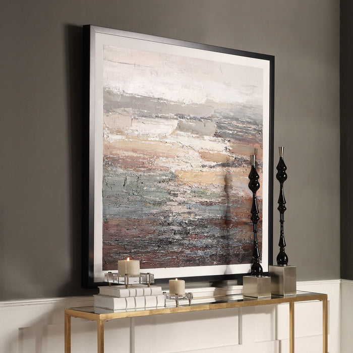 Uttermost 41918 Wall Art, Black Satin