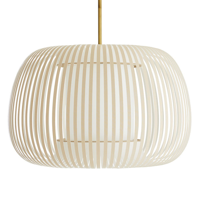 Arteriors 41005 One Light Pendant, Beige