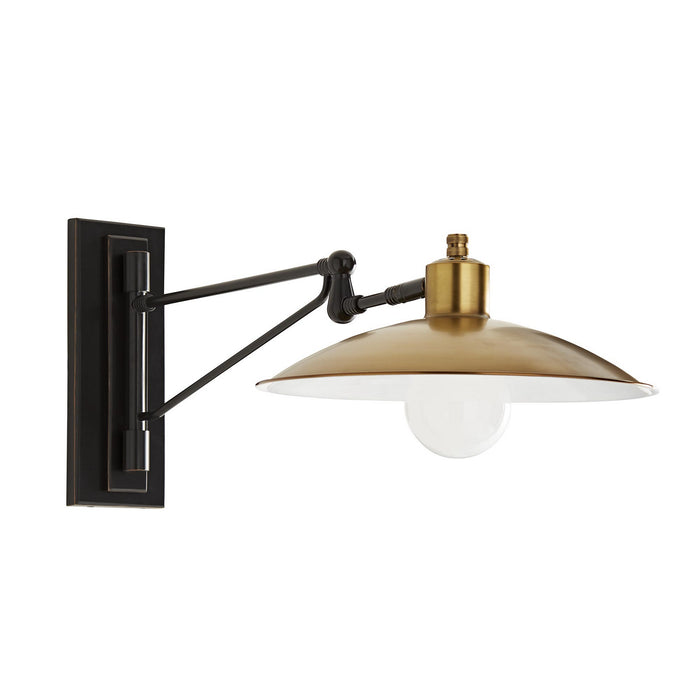 Arteriors 49084 One Light Wall Sconce, Antique Brass