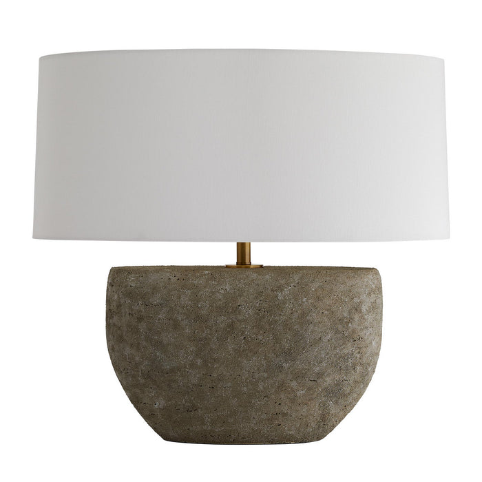 Arteriors 49096-652 One Light Table Lamp, Fossil